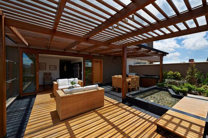 Pose couverture en bois terrasse Strasbourg