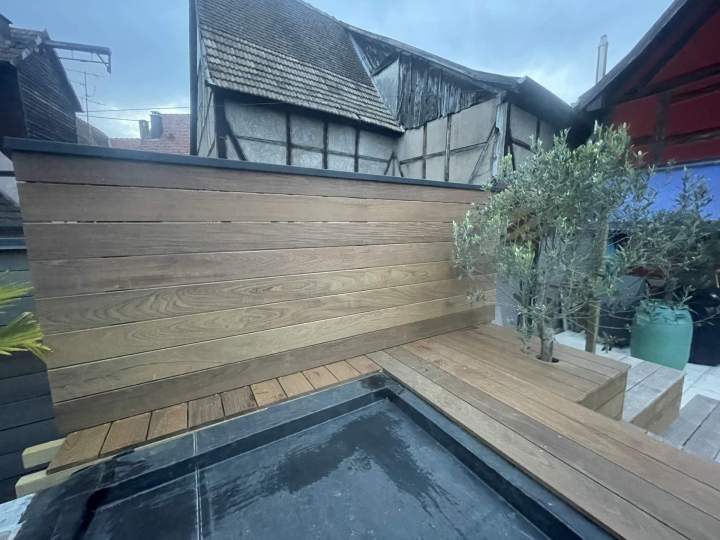 Construction terrasse en bois Strasbourg